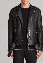 Kaho Leather Biker Jacket 