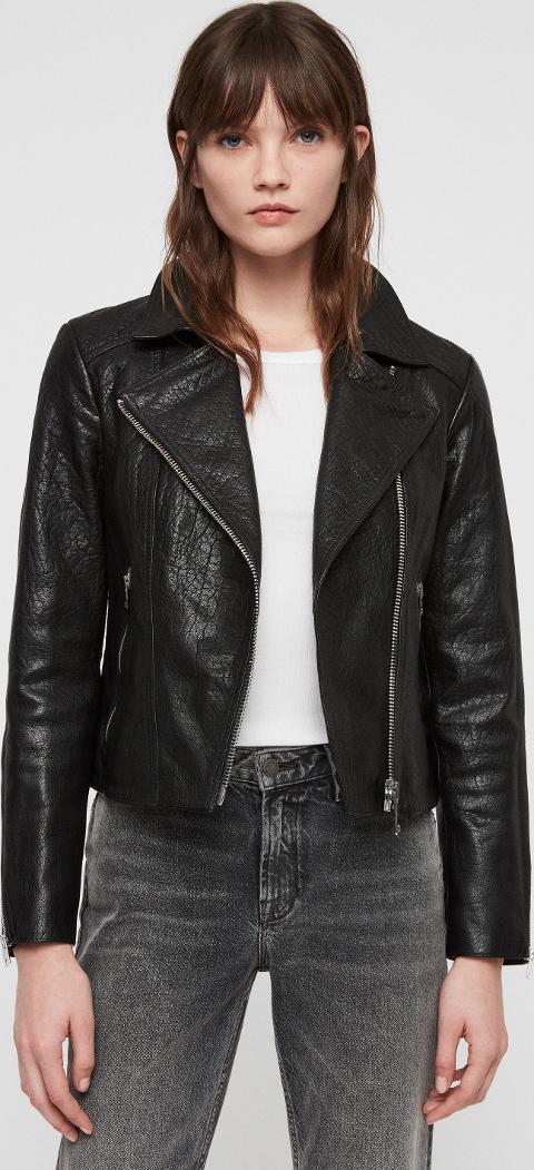 allsaints pataya leather biker jacket