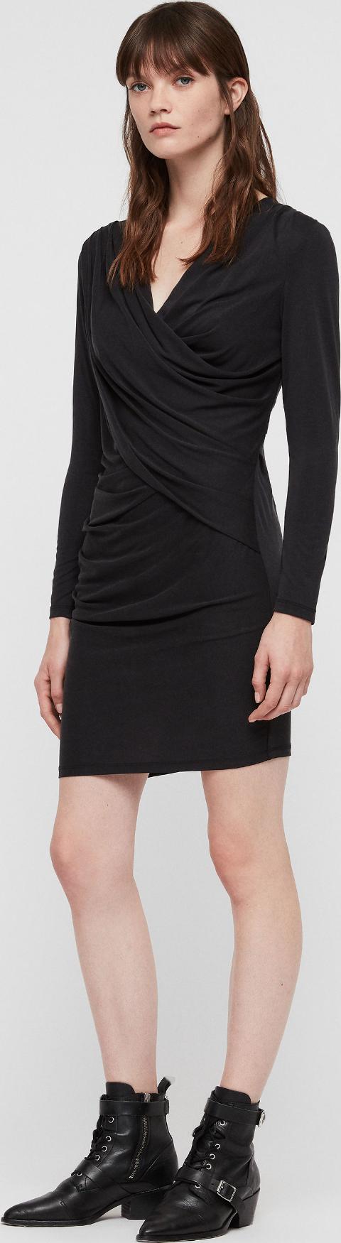 all saints dress black