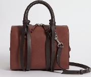 Voltaire Small Leather Bowling Bag 