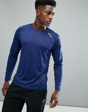 running active long sleeve top  navy mr5158a nvy