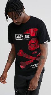 Aape By  Bathing   Shirt With Universe Print
