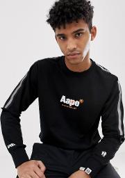 Loose Fit Sweatshirt With 3m Taping
