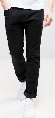 black skinny stretch jean