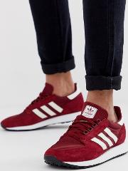 Forest Grove Trainers Burgundy
