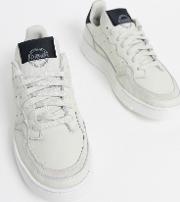 Suede Supercourt Trainers Off