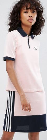 Osaka Polo Shirt In Pale Pink