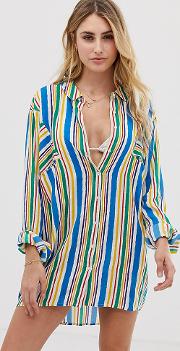 Exclusive Stripe Beach Shirt