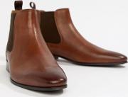 chenadien chelsea boots in tan leather