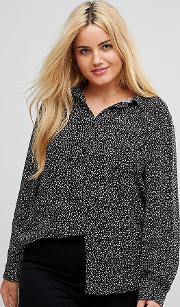 relaxed shirt in star