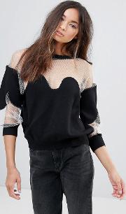 Colourblock Sweater