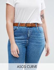 vintage tan jeans belt