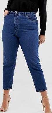 Curve Recycled Farleigh High Waisted Slim Mom Jeans