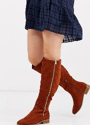 Wide Fit Blair Knee High Boots