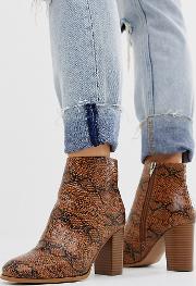 Wide Fit Rye Heeled Ankle Boots