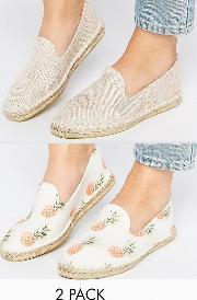 jeanie two pack espadrilles