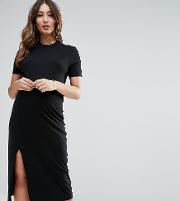 ultimate  shirt dress with front split