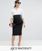 workwear tailored pencil skirt