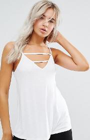 the ultimate cami with caging detail