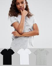 The Ultimate Crew Neck  Shirt 3 Pack