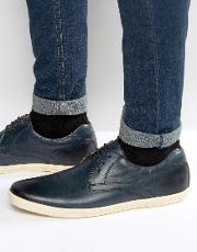concert leather derby shoes