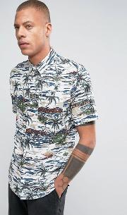 Hawaiian Shirt In Regular Fit