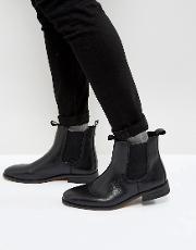 leather chelsea boots