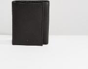 trifold leather wallet