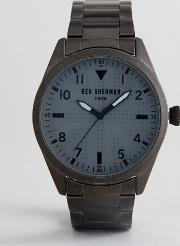 Wb074bm Bracelet Watch In Gunmetal