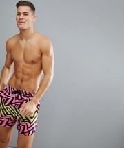 laybacks never surf swim shorts 16 inch  pink