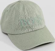 canvas baseball cap in khaki