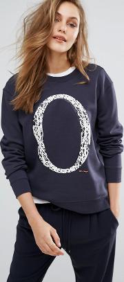 by hugo boss tapro logo sweatshirt