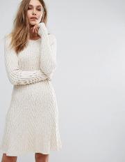by hugo boss willabelle cable knit dress