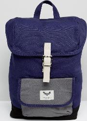Backpack With Contrast Pocket