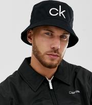 Ck Logo Bucket Hat