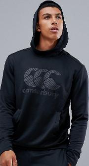 canterbury vapodri hoodie in black exclusive to asos