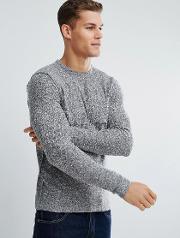 Jumper With Pocket In Grey