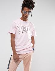t shirt in pink