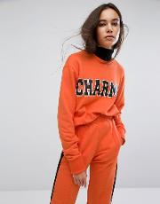 Oversized Sweat With Logo Co Ord
