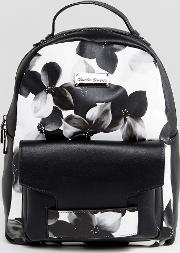 floral print backpack