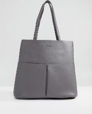 tote bag with front pocket