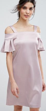 Cold Shoulder Mini Dress
