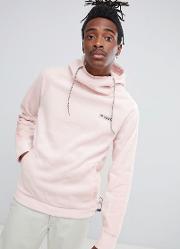 csc fleece hoodie in pink