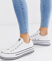 Chuck Taylor Ox All Star Platform Layer Trainers