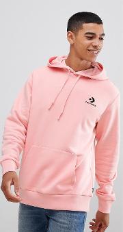 pullover logo hoodie in pink 10009140 a02