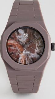 brown marble watch