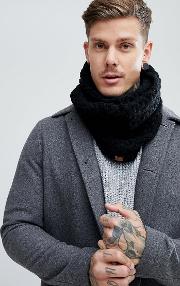 cable snood black