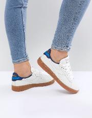 Game L Low Trainers  White And Blue