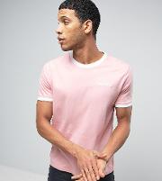 Ringer T Shirt With Small Logo Exclusive To Asos