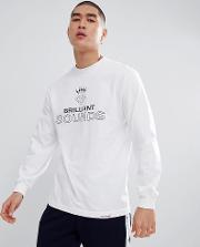 records long sleeve t shirt in white